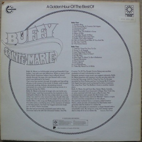 Buffy Sainte-Marie - A Golden Hour Of The Best Of