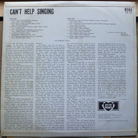 Denna Durbin - Can't Help Singing