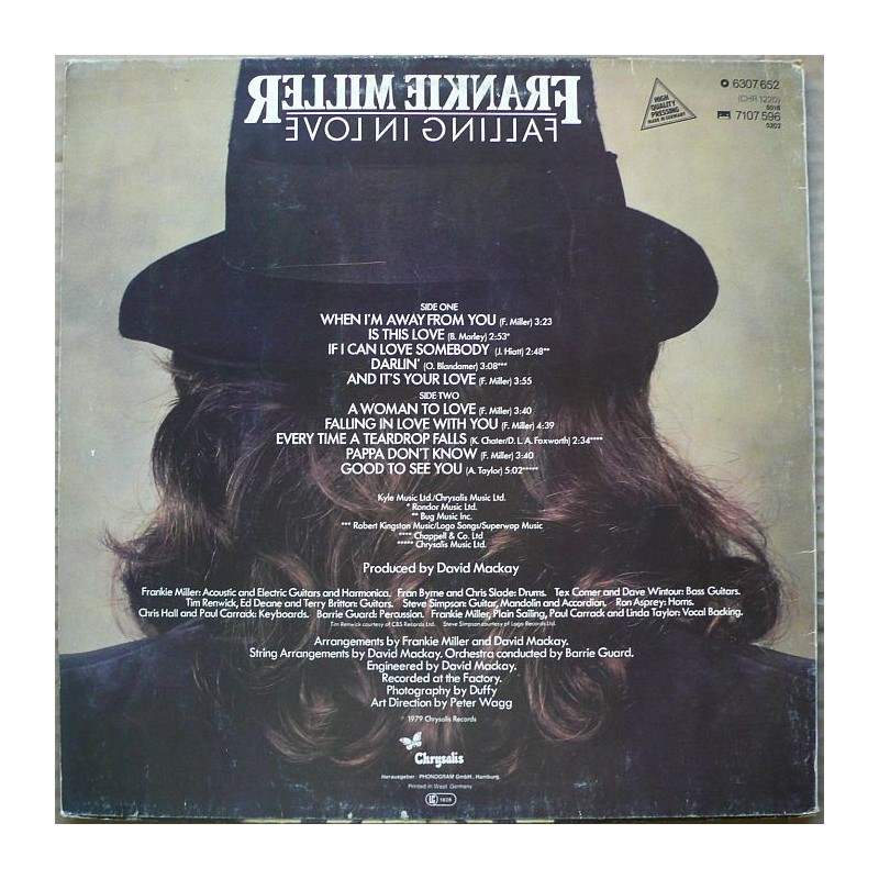 Frankie Miller - Falling in Love