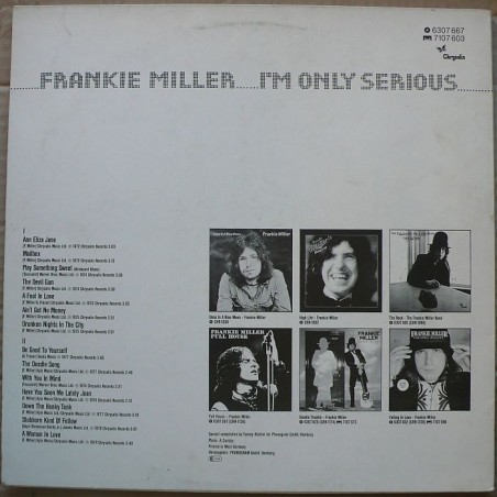 Frankie Miller - I'm Only Serious