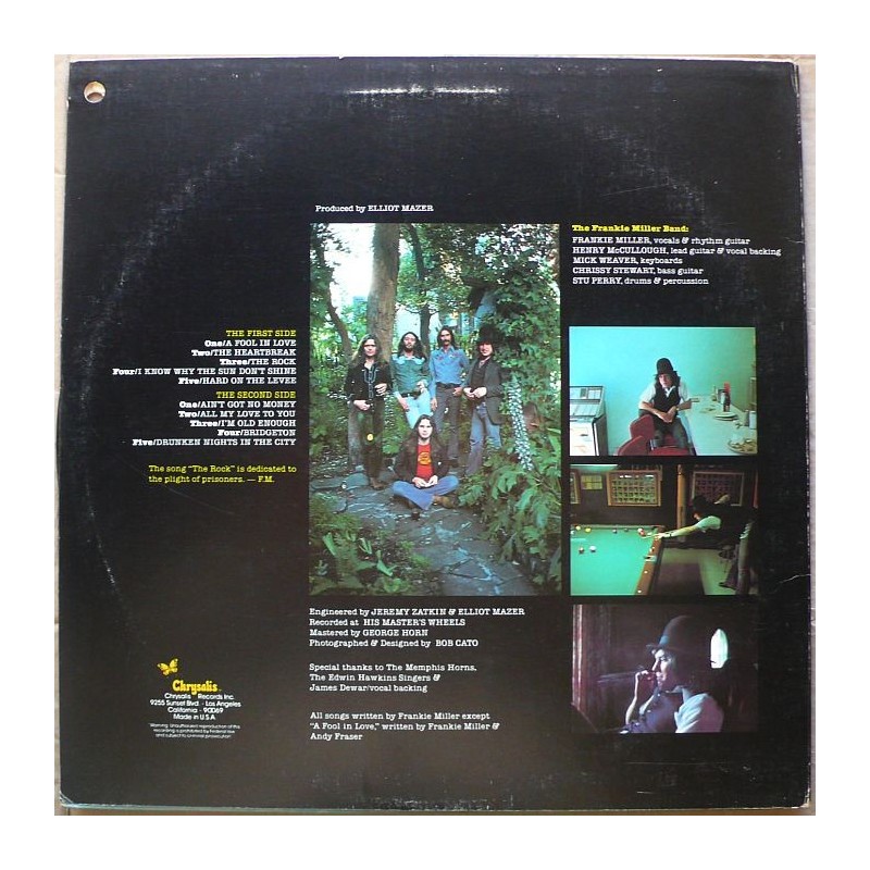 Frankie Miller Band, The - The Rock