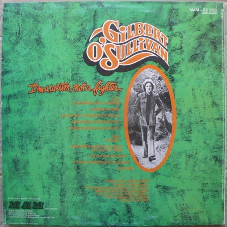 Gilbert O'Sullivan - I'm A Writer, Not A Fighter