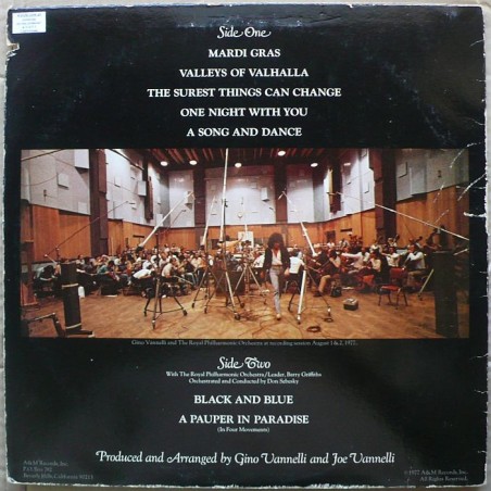 Gino Vannelli - A Pauper In Paradise