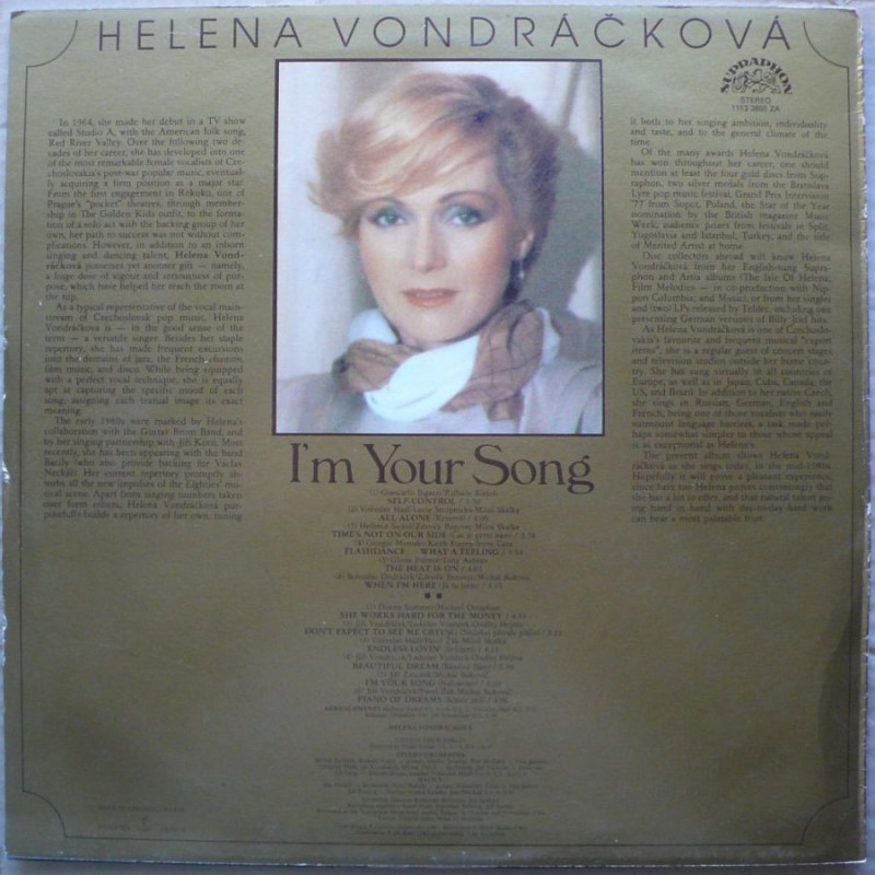 Helena Vondrackova - I Am Your Song