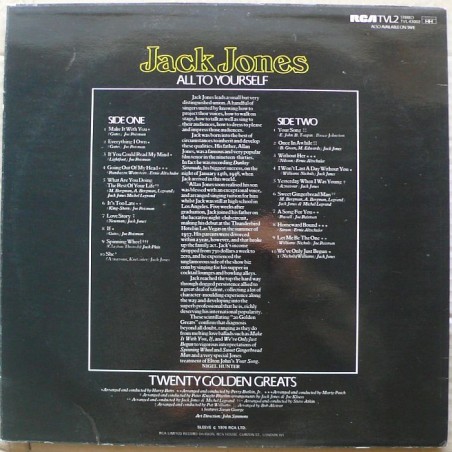 Jack Jones - All To Yourself