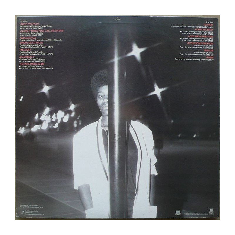 Joan Armatrading - Track Record