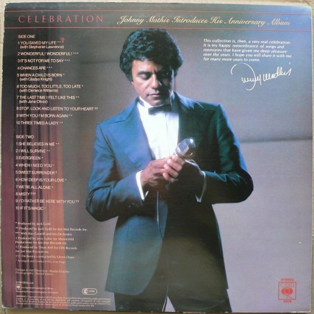 Johnny Mathis - Celebration - The Anniversary Album