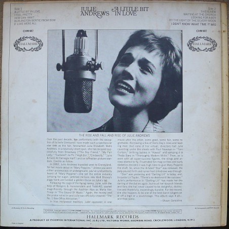 Julie Andrews - A Little Bit In Love