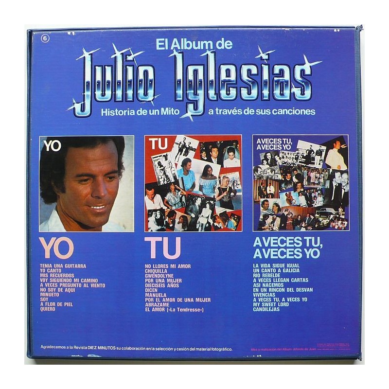 Julio Iglesias - El Album De Julio Iglesias (3lp)