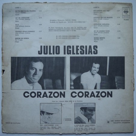 Julio Iglesias - Corazon Corazon