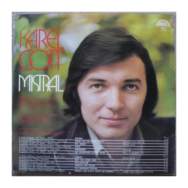 Karel Gott - Mistral