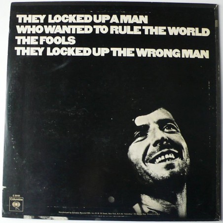 Leonard Cohen - Songs Of Love and Hate