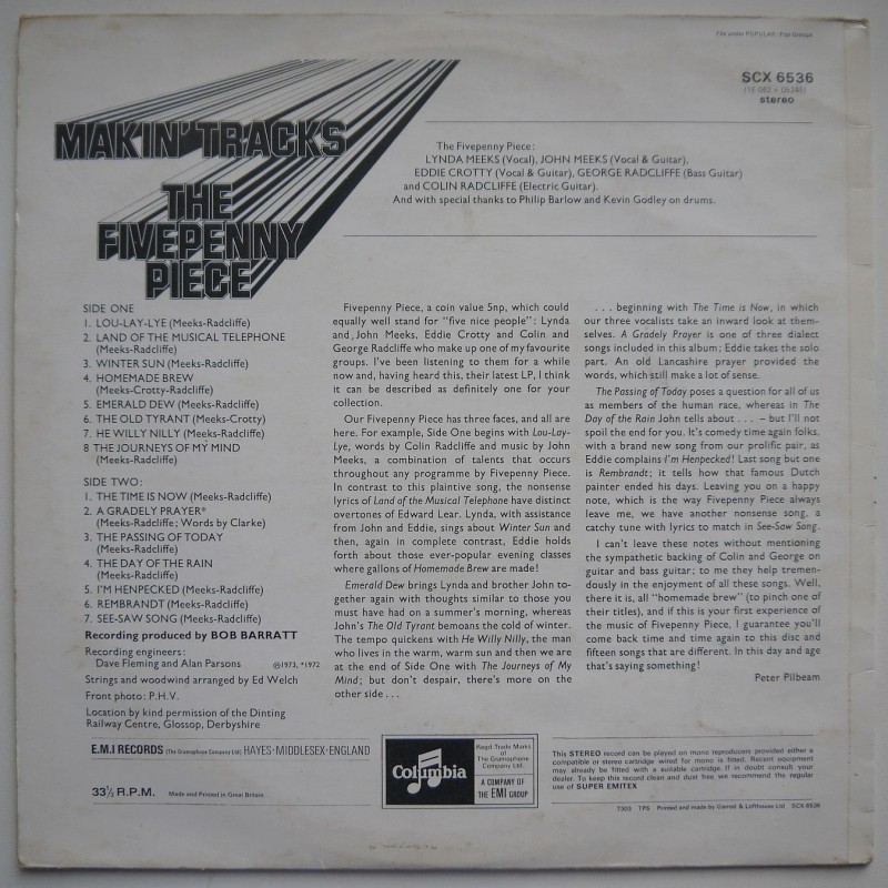 Fivepenny Piece, The - Makin' Tracks
