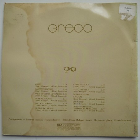 Juliette Greco - Greco