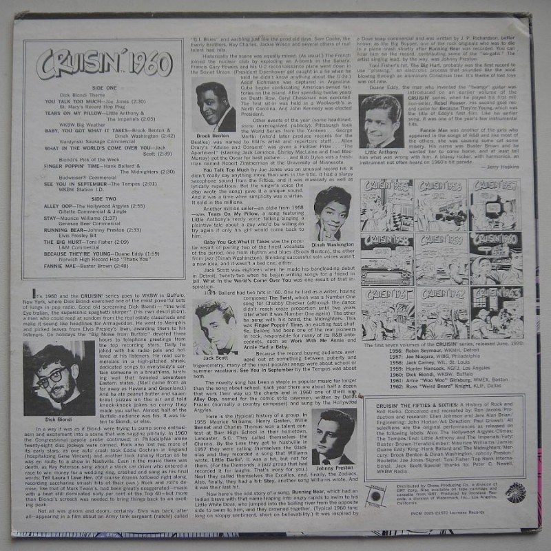 Składanka - Cruisin' 1960