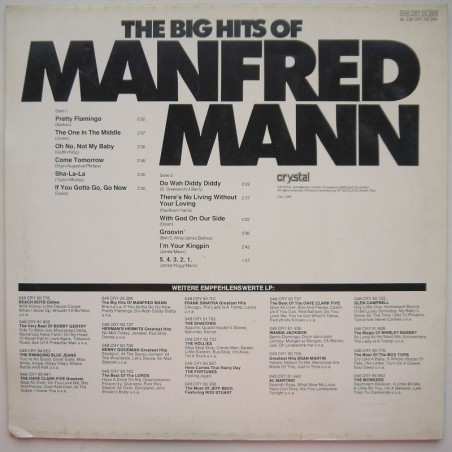 Manfred Mann - The Big Hits Of
