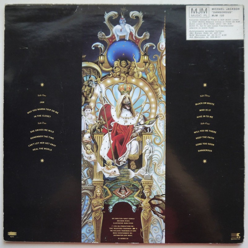 Michael Jackson - Dangerous (2lp)