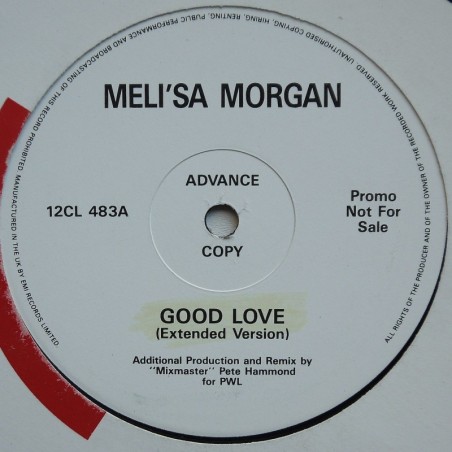 Meli'sa Morgan - Good Love (12’’)