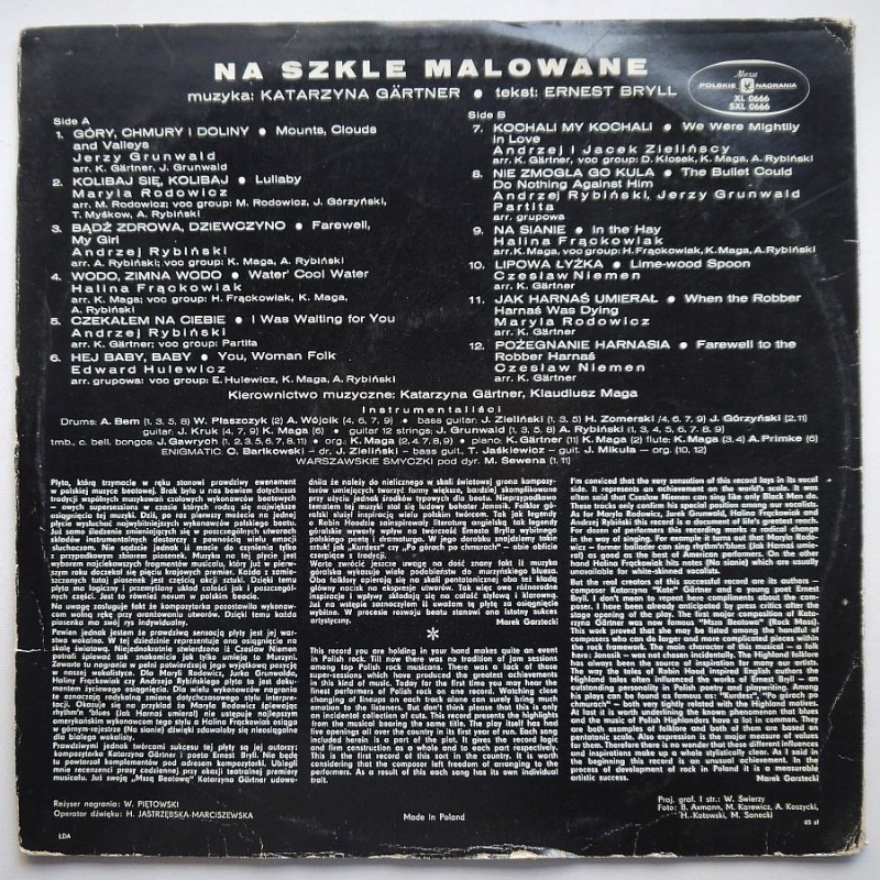 Składanka - Na szkle malowane