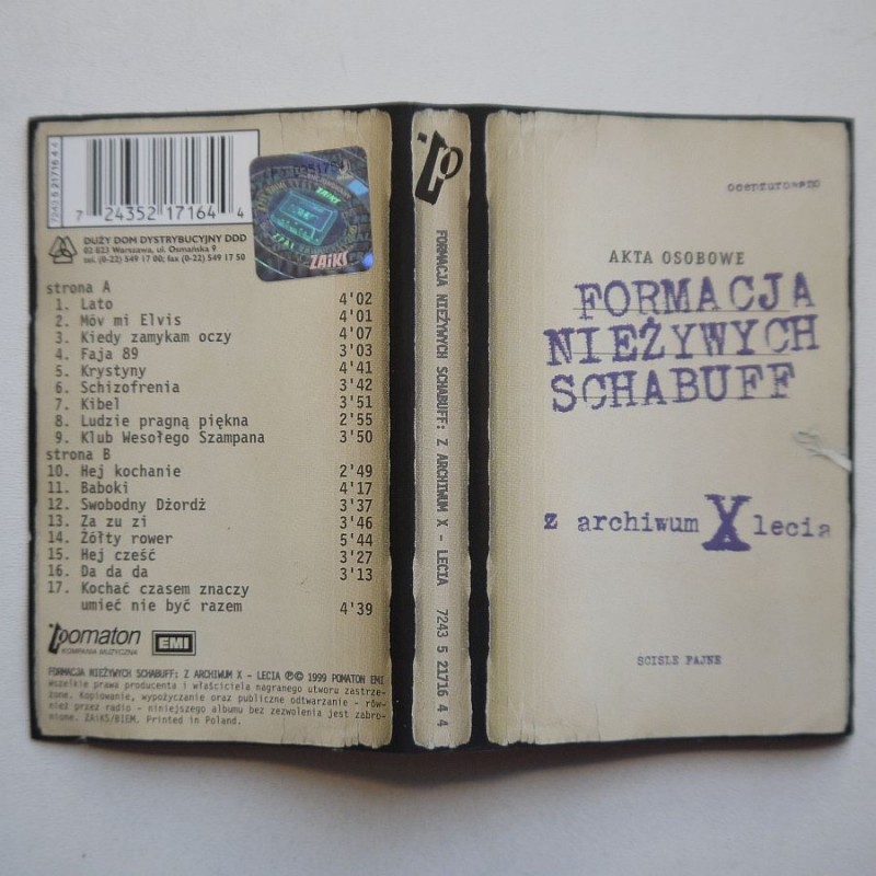 Formacja nieżywych schabuff - Z aechiwum X lecia