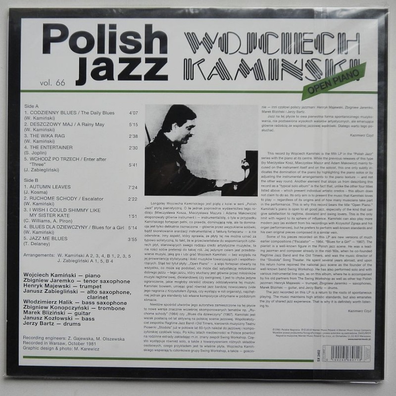 Kamiński Wojciech - Open Piano (polish jazz...