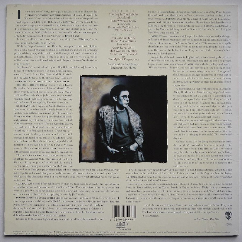 Paul Simon - Graceland