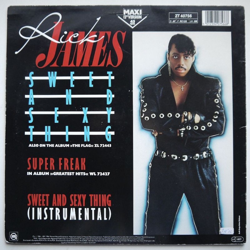 Rick James - Sweet And Sexy Thing / Super Freak...