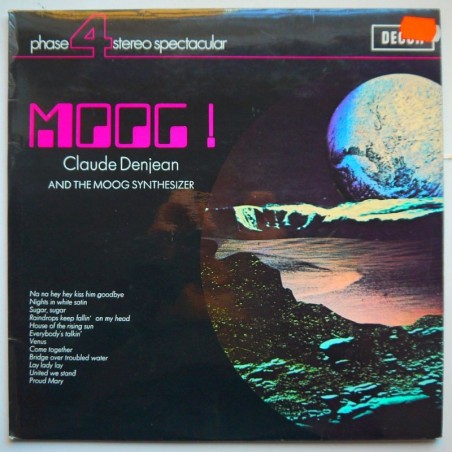 Claude Denjean - Moog! Claude Denjean And The Moog Synthesizer