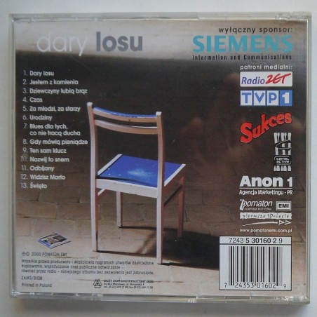 Rynkowski Ryszard - Dary losu