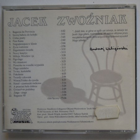 Zwoźniak Jacek - Od Ragazzy Do Ragazzy