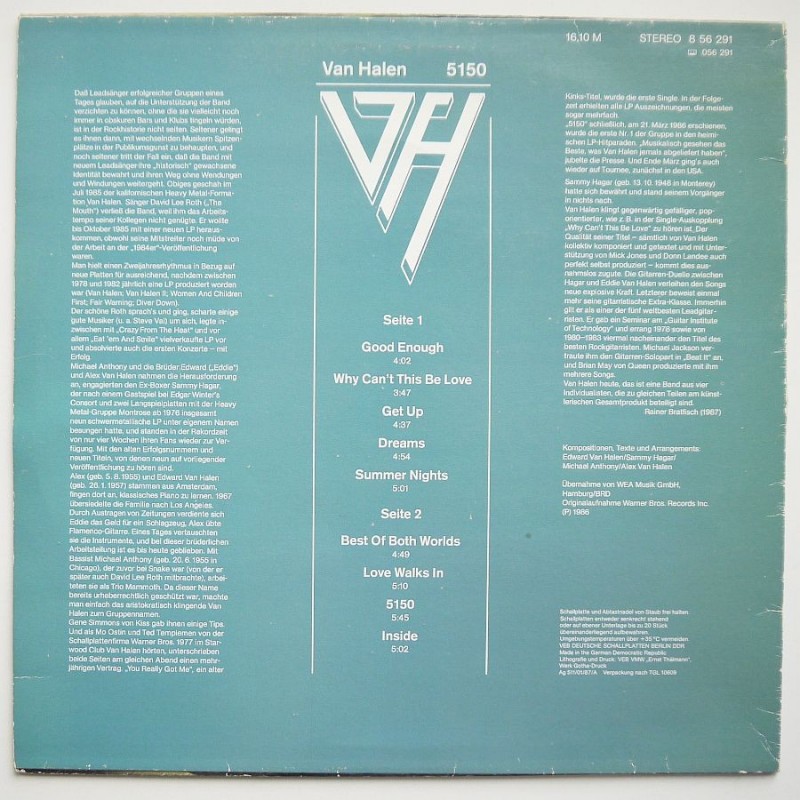 Van Halen - 5150