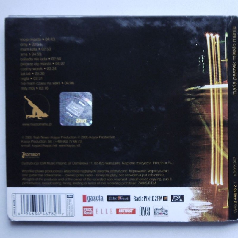 Peszek Maria - Miasto mania