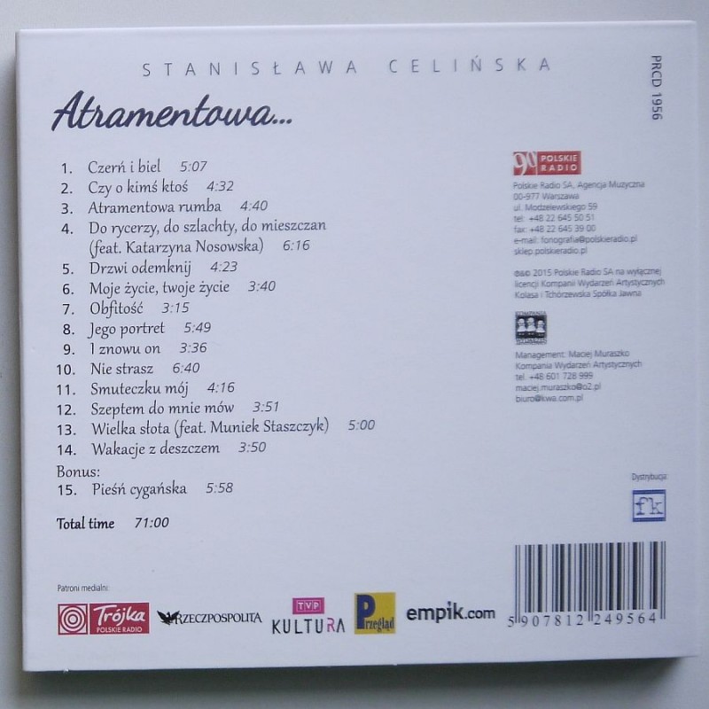 Celińska Stanisława - Atramentowa…