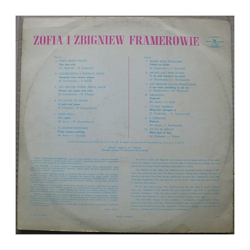 Framerowie - Pozdrowienia z różnych stron