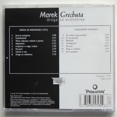 Grechuta Marek - Droga za widnokres