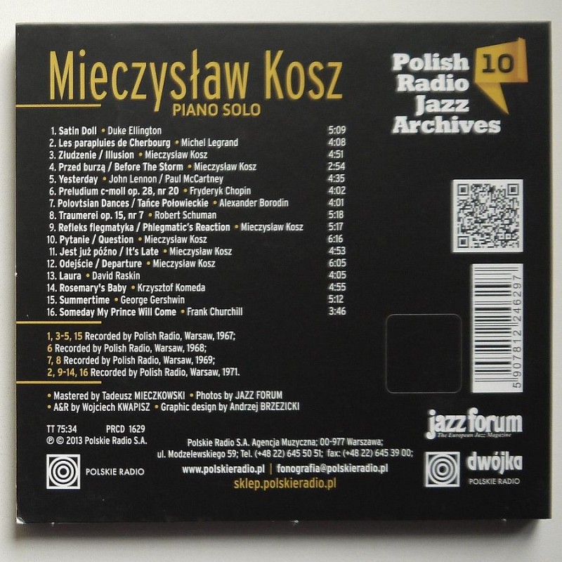 Mieczysław Kosz - Piano Solo
