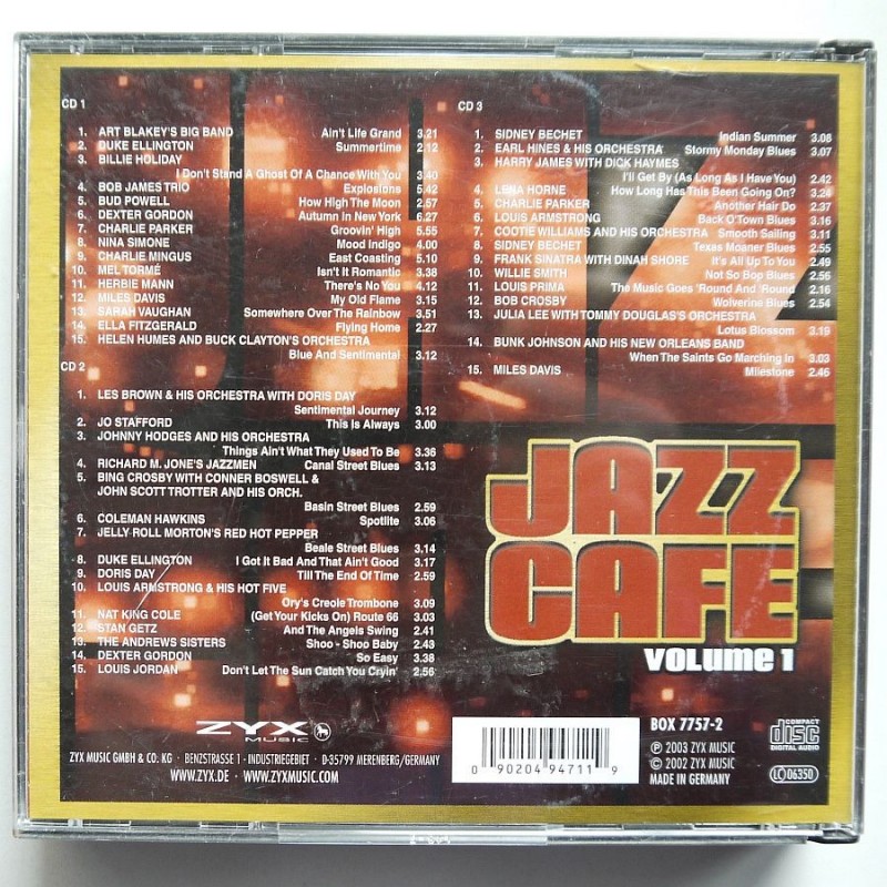 Składanka - Jazz Cafe Volume 1 (3cd)
