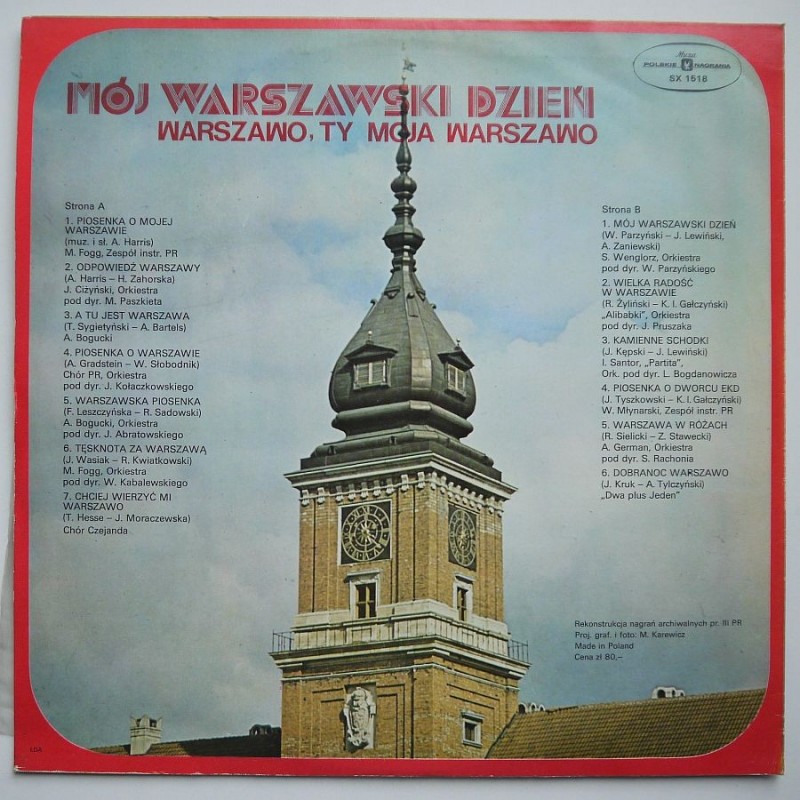 Składanka - Warszawo ty moja Warszawo