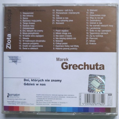 Grechuta Marek - Dni których nie znamy/Gdzieś w nas (2cd)