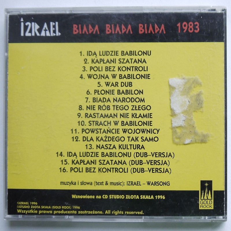Izrael - Biada, biada, biada
