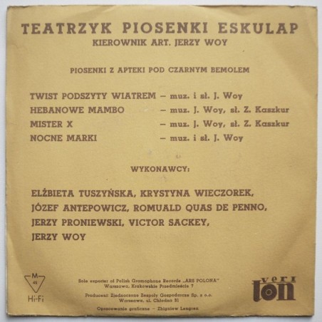 Teatrzyk piosenki Eskulap - Twist podszyty wiatrem