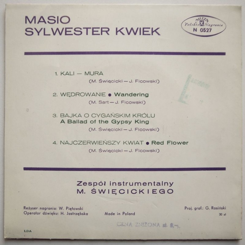 Masio Kwiek - Kali – Mura
