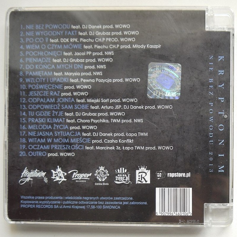 Składanka - Kryptonim nie nez powodu 2013