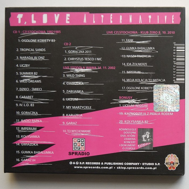 T.Love - Alternative Częstochowa 1982-2011 (2cd)