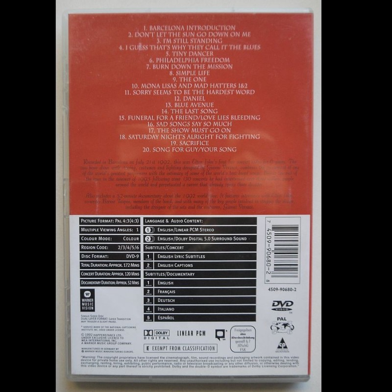 Elton John - Live In Barcelona