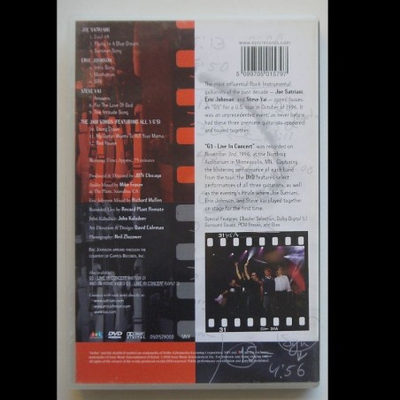 Joe Satriani / Eric Johnson / Steve Vai - G3 Live in Concert