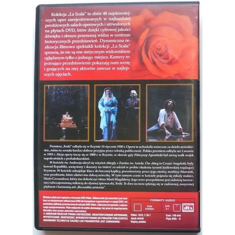 Kolekcja La Scala (2) - Tosca - Giacomo Puccini