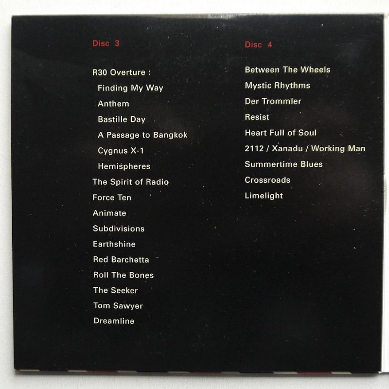 Rush - R30 – 30th Anniversary World Tour