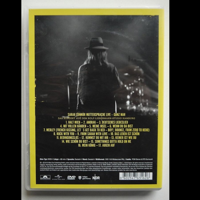 Sarah Connor - Muttersprache – Live Ganz Nah