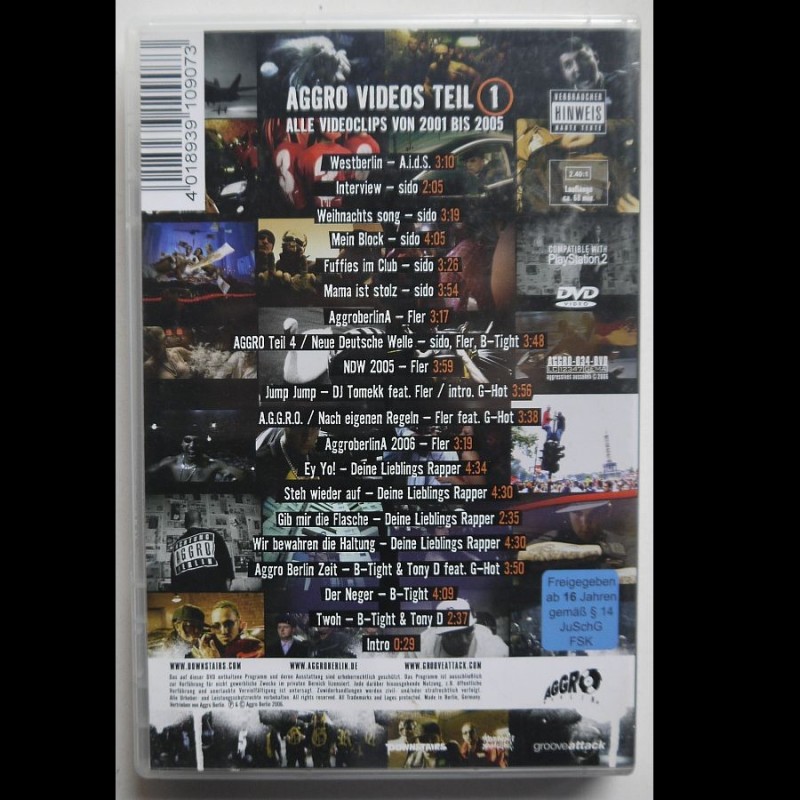 Składanka - Aggro Videos Teil. 1 - 2001 – 2005